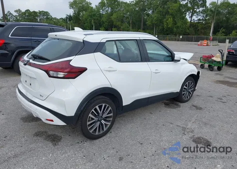 2022 Nissan Kicks Sv Xtronic Cvt из США, поврежденный, VIN 3N1CP5CV9NL491145